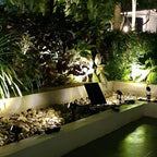 4-Spotlight Mini 50X Solar-Powered LED Spotlight, Outdoor Garden Yard Landscape - Image 6