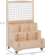 Outsunny 3-Tiers Raised Garden Bed - Image 7