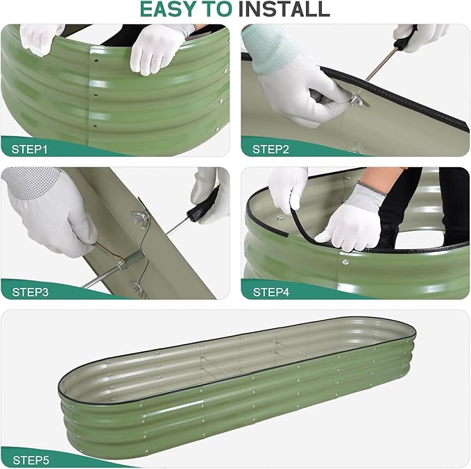 Galvanized Raised Garden Bed - Image 7