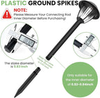 15 Pcs 8.25 Inch ABS Plastic Ground Spikes - Image 5
