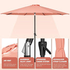 Tempera Patio Market Outdoor Table Umbrella - Image 4