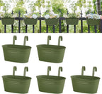 Dahey 10.5 Inch Metal Iron Hanging Flower Pots by Dahey
