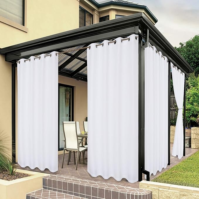 BONZER Waterproof Indoor/Outdoor Curtains by Bonzer