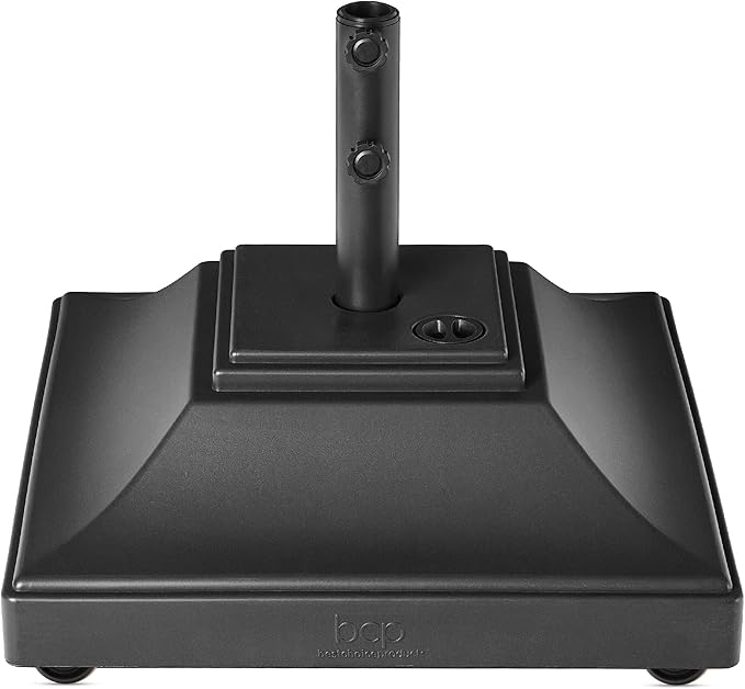 Best Choice Products Fillable Mobile Umbrella Base, Heavy Duty Base, Square by BestChoiceProducts