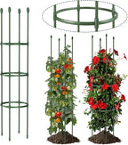 Round Heavy Duty Tomato Cage by LOMNYIY