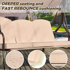3 in 1 Outdoor Porch Swing - Image 6