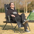 Zero Gravity Chair Set of 4 Oversized Padded Recliner - Image 2