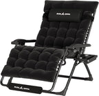 UDPATIO Oversized Zero Gravity Chair 33In XXL Patio Reclining Chair by UDPATIO