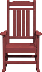 KINGYES Outdoor Rocking Chair Set of 2, High Density Polyethylene Patio Rocking - Image 10