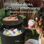 Veradek Outdoor Cooler Side Table - 2 in 1 - Designed - Image 7
