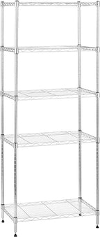 Amazon Basics 5-Shelf Adjustable Storage Shelving Unit by AmazonBasics
