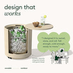Veradek Outdoor Cooler Side Table - 2 in 1 - Designed - Image 3