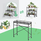 Zhongma 1 Tier Sturdy Metal Plant Stand - Image 2