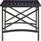 Crosley Furniture Kaplan Weather Resistant Metal Outdoor Side Table - Image 4