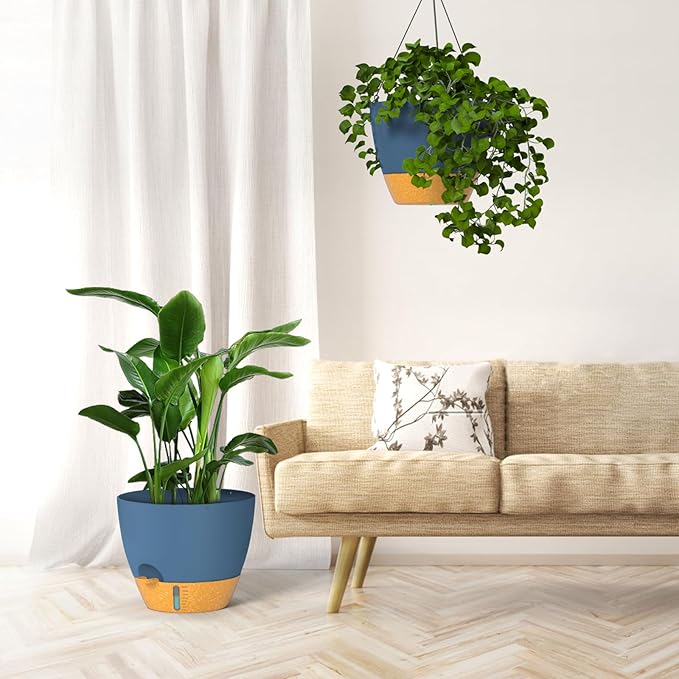 ZMTECH 12 Inch Hanging Planters - Image 6