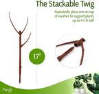 Stackable Plant Support Stakes, Indoor & Outdoor Houseplant Stem Support - Image 2
