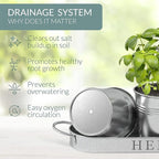 Barnyard Designs Indoor Herb Garden Planter Set - Image 5