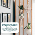 Nook Theory 4-Pack Macrame Plant Hangers - Image 8