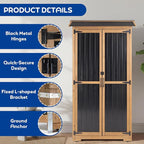Storage Cabinet Outdoor Garage Cabinets - Image 7