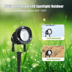 20W Dusk to Dawn Led Outdoor Light 120V 3000K 2000lm Warm White LED Spot Lights - Image 7