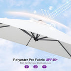 PURPLE LEAF 8' X 8' Patio Umbrella - Image 7