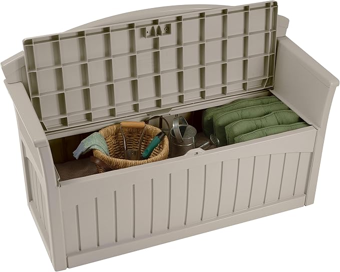 Suncast Outdoor Storage Bench - Image 13