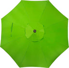 Blissun 9' Outdoor Patio Umbrella, Outdoor Table Umbrella, Yard Umbrella - Image 4