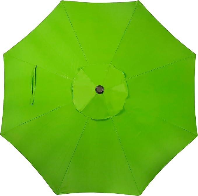 Blissun 9' Outdoor Patio Umbrella, Outdoor Table Umbrella, Yard Umbrella - Image 4