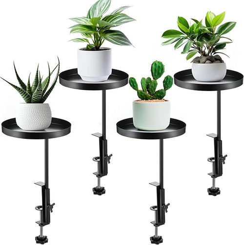 4 Pcs Window Sill Plant Shelf 5.7''D x 12.4''H Adjustable Window Shelf by Teenyyou