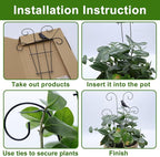 Coomin 14.5 Bird Indoor Plant Trellis - Image 4