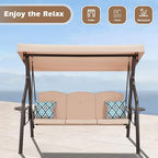 3-Seat Outdoor Porch Swing - Image 6