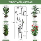 32.6in Monstera Plant Support Stakes - Image 2