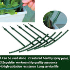 14Pcs Plant Support Stake Half Round Plant Support Ring Garden Flower Support - Image 4