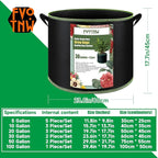 2-Pack 30 Gallon Plant Grow Bags, Thickened Nonwoven Fabric Pots - Image 3