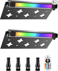 5W RGB Retaining Wall Lights 7 inch LED Hardscape Lighting Color Changing Low by DOREIO