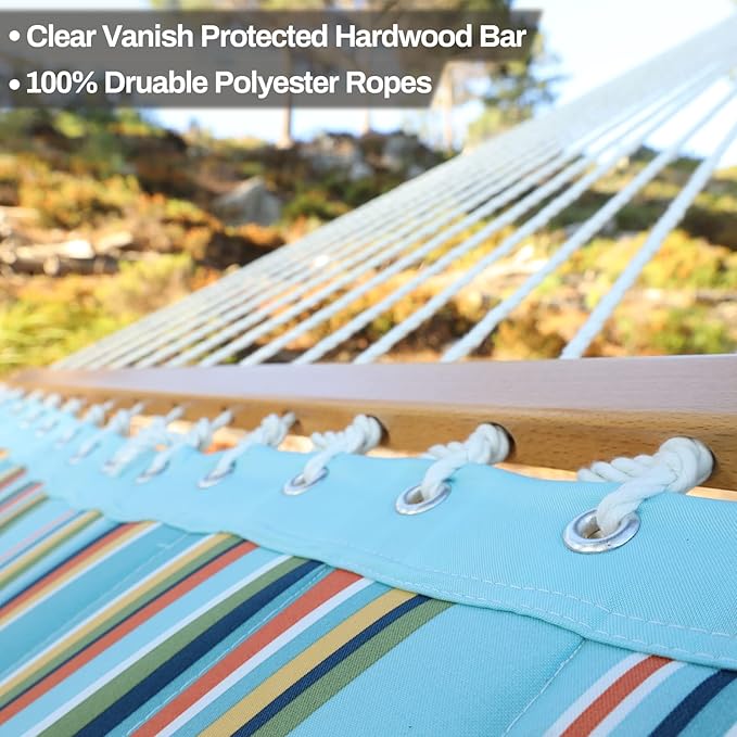 12 FT Double Quilted Fabric Hammock - Image 7