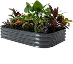 Vego garden Raised Garden Bed Kit, Modern Gray by VegoGarden