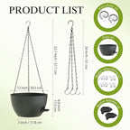 12 Inch Hanging Baskets 2 PC - Image 2