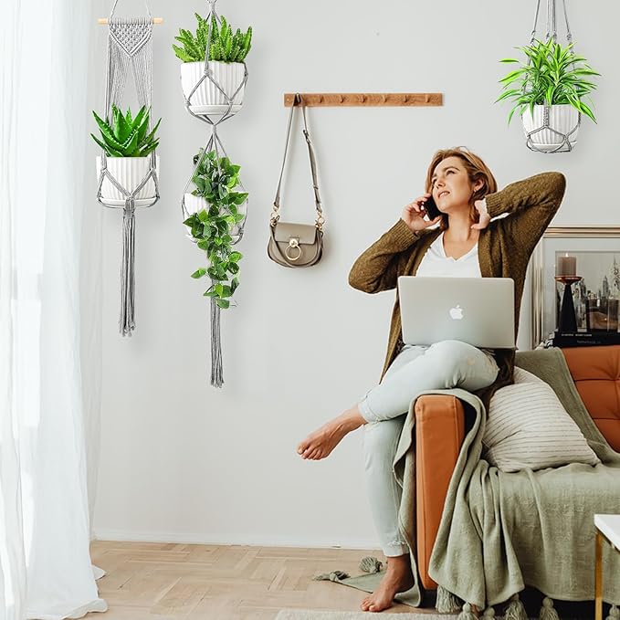Macrame Plant Hangers - Image 3