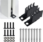 Kozyard Ground Mounting Kit for 4-Panel Privacy Screens – Perfect for Securing by Kozyard