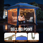 CROWN SHADES 12x12 Pop Up Gazebo - Image 5