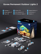 Govee Permanent Outdoor Lights 2, 50ft RGBIC Outdoor Lights - Image 9