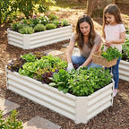 INNO STAGE 2Pcs Galvanized Raised Garden Bed Kit, Rust-Resistant & Easy Assembly - Image 8