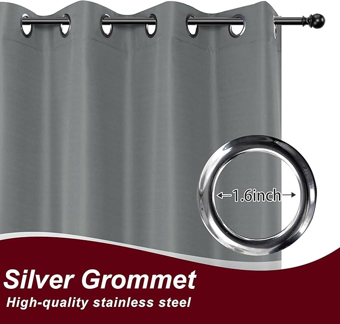 HolidayIdeas Grommet Top Outdoor Curtains - Image 2