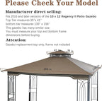 SCOCANOPY Replacement Gazebo Canopy - Image 2
