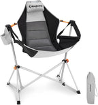KingCamp Hammock Chair with Footrest – Heavy Duty Swinging Rocking Camping by KingCamp