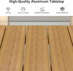 PURPLE LEAF 11 Pieces Patio Dining Set - Image 4