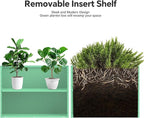 Rectangular Planter Box with Removable Insert Shelf - Image 5
