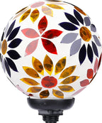 VCUTEKA Solar Garden Lights, Mosaic Solar Lights Outdoor Decor Pathway Light - Image 7