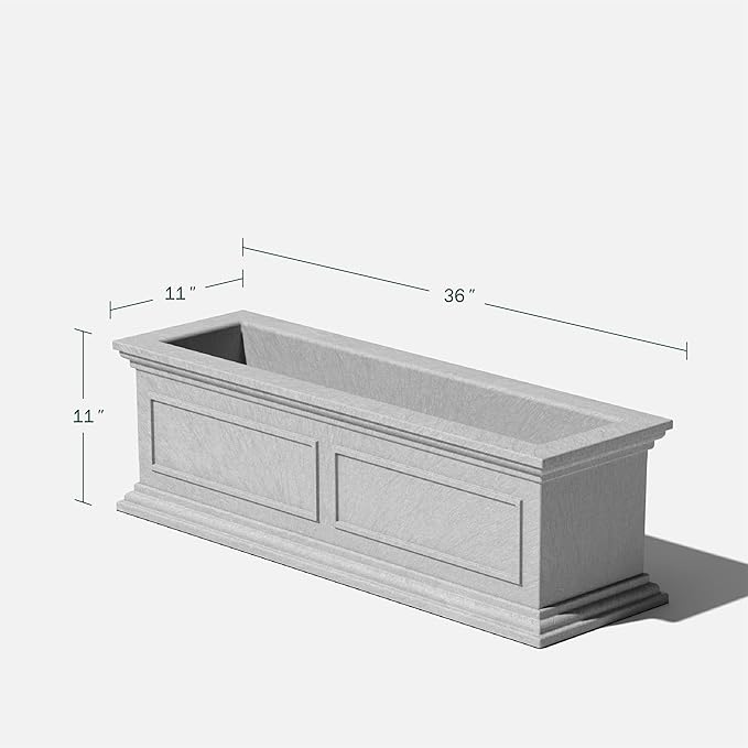 Veradek Brixton Window Box Plastic Planter - Image 2